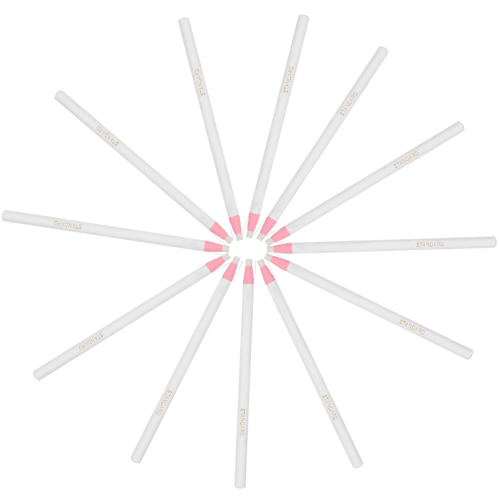12Pcs Peel-Off Wax Marker Pens Professional Grease Crayons Portable Drawing Coloring Pencils for Clothing Metal