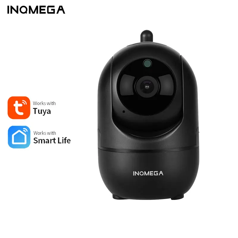 INQMEGA 1080P Cloud IP Camera Auto Tracking Surveillance MINI Camera Home Security Wireless WiFi Network CCTV Camera APP TUYA