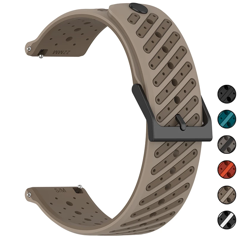 

22mm Silicone Wristband For Huawei Watch GT6Pro GT6/5 46mm/Ultimate2 Strap For Glaxy Watch 7/6/5/4/5pro/Classic 40 44mm 47mm 46