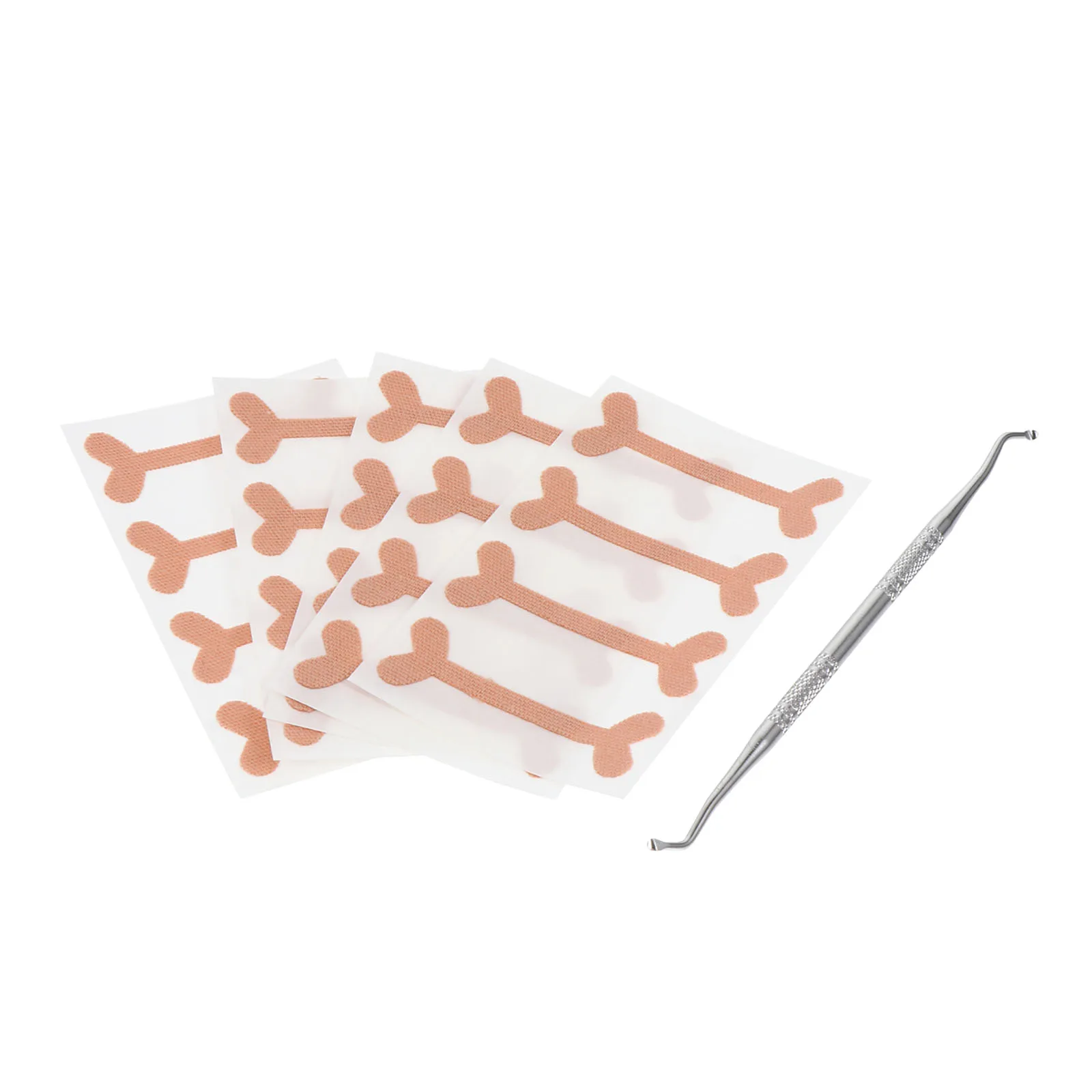

Stainless Steel Toenail Healing Decals Tapes Correctors Ingrown Nail Stickers Adhesive Tools for Nail Stretch Beautiful