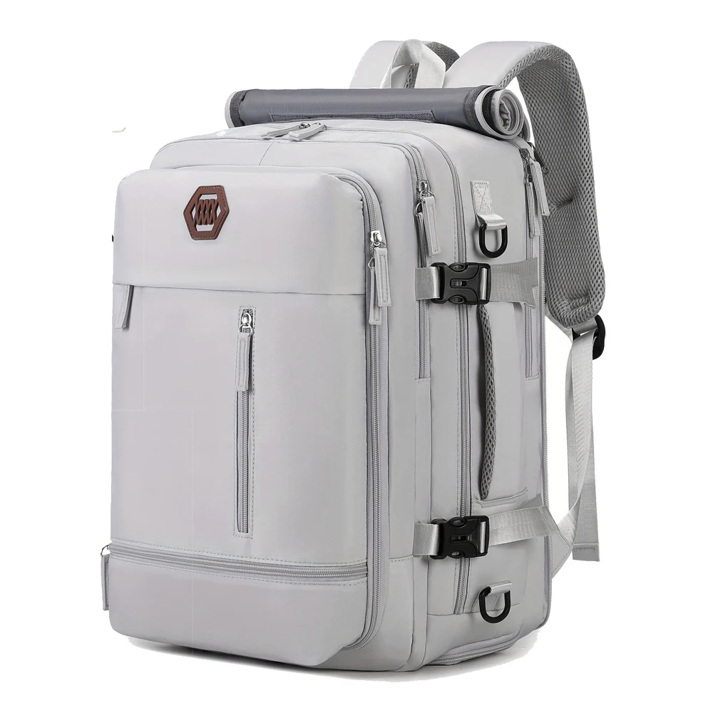 CFUN YA Oxford Travel Backpack Convertible Shoulder Bag with Shoe Compartment Adjustable Straps Laptop Storage for Travel X926