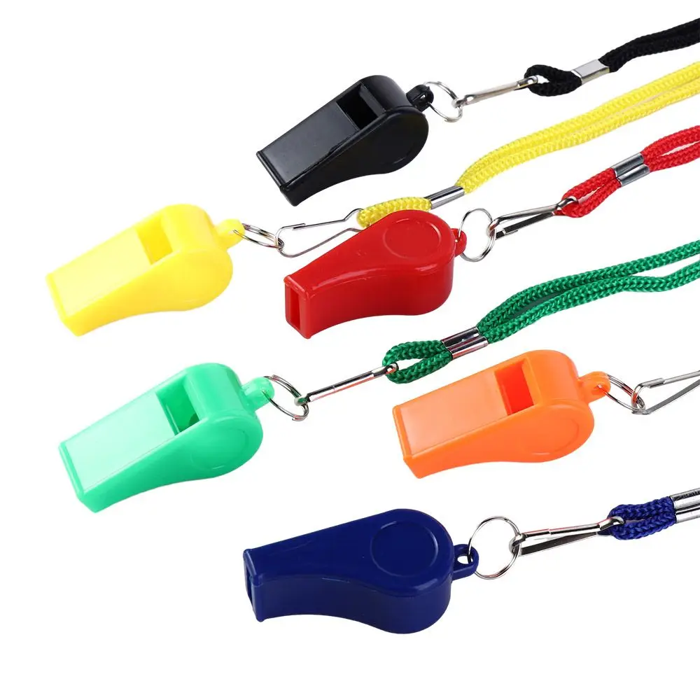 

Soccer Cheer Sports Basketball Whistle With Lanyard Whistle Referee Whistle Outdoor Survival Tool Cheerleading Tool