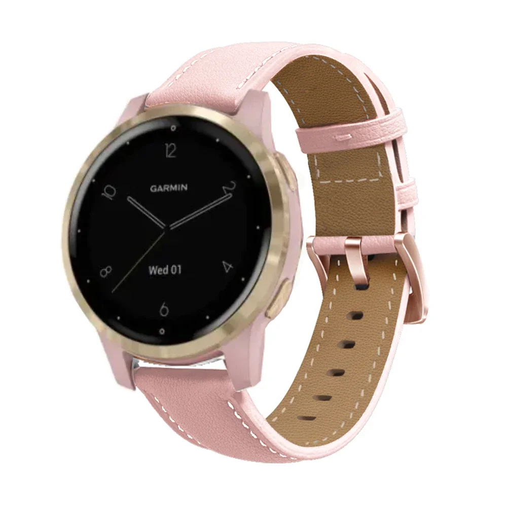 New 18mm Leather Strap For Huawei Watch GT 4 41mm Smart Watch Band For Huawei Watch GT4 41mm Strap Wristband Bracelet Accessory