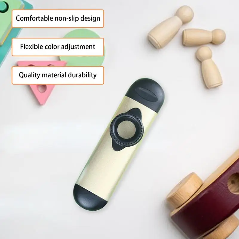 Lightweight Backpacking Kazoo Metal Kazoo Non-Slip Portable Design Musical Instruments Toy Flexible Tone Adjustment Lightweight