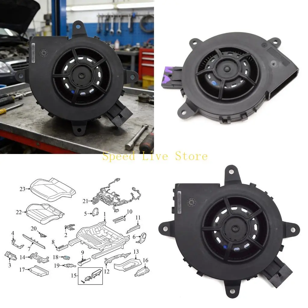 547C Ventilations Fan 4N0963575 Cooling Fan For Improved Driving Comfort