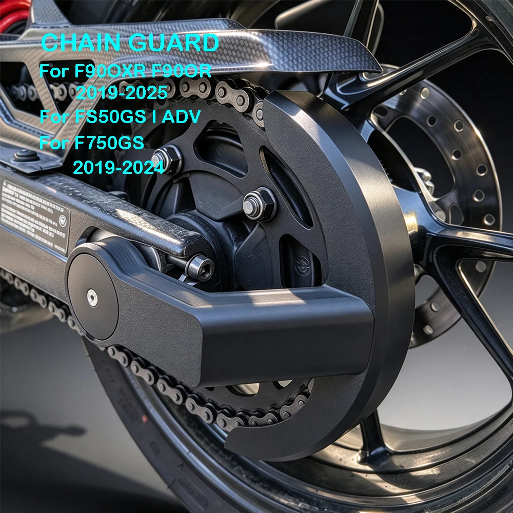 Chain Guard Anti-Splash Chain Guard Plate Motorcycle Chain Cover Rear Wheel Cleaning Fender For BMW F900XR/R F850GS ADV F750GS