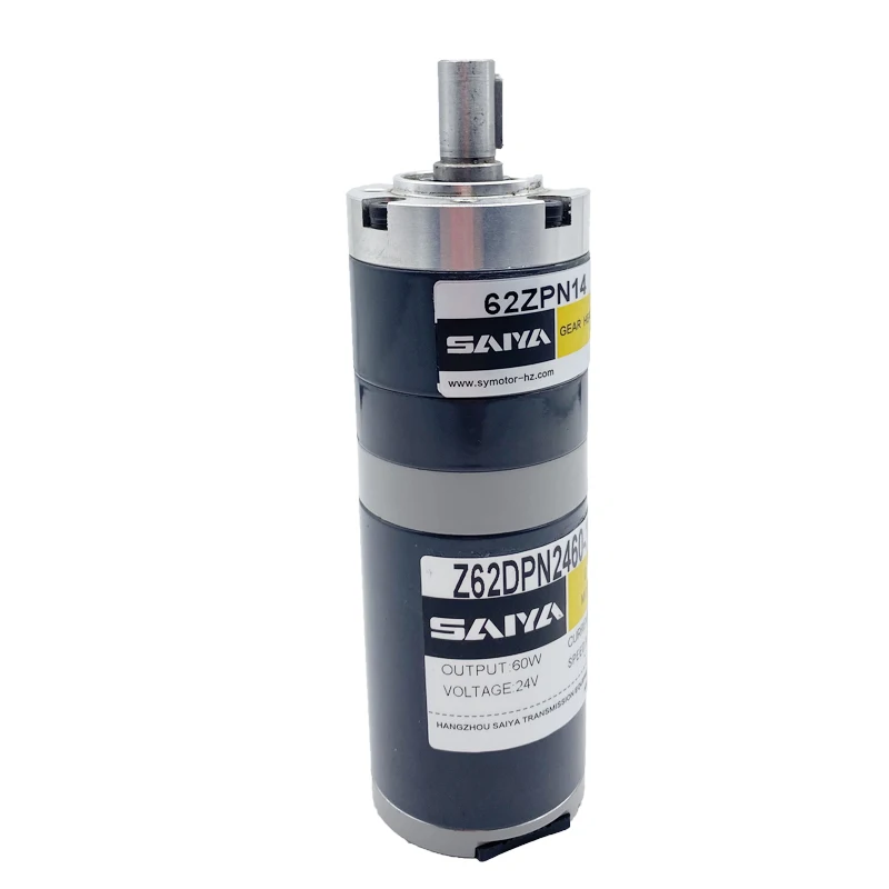 

62mm 24v DC Gear Motor Planetary Motor with Reducer Gearbox Brush Less and Brush Motor