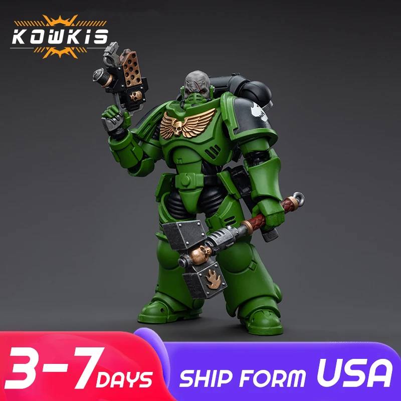 JOYTOY Warhammer 40K Salamanders Assault Intercessors Sergeant Krajax 1:18 Action Figure,Collection Model Gift for Adults