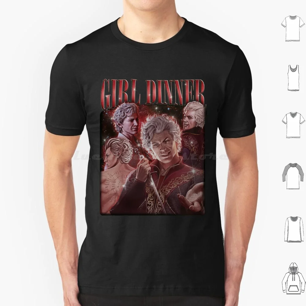 Astarion Bulders Girl Dinner T Shirt Men Women Kids 6Xl Baldurs Gate Baldurs Gate 3 Bg3 Astarion Girl Dinner Astarion