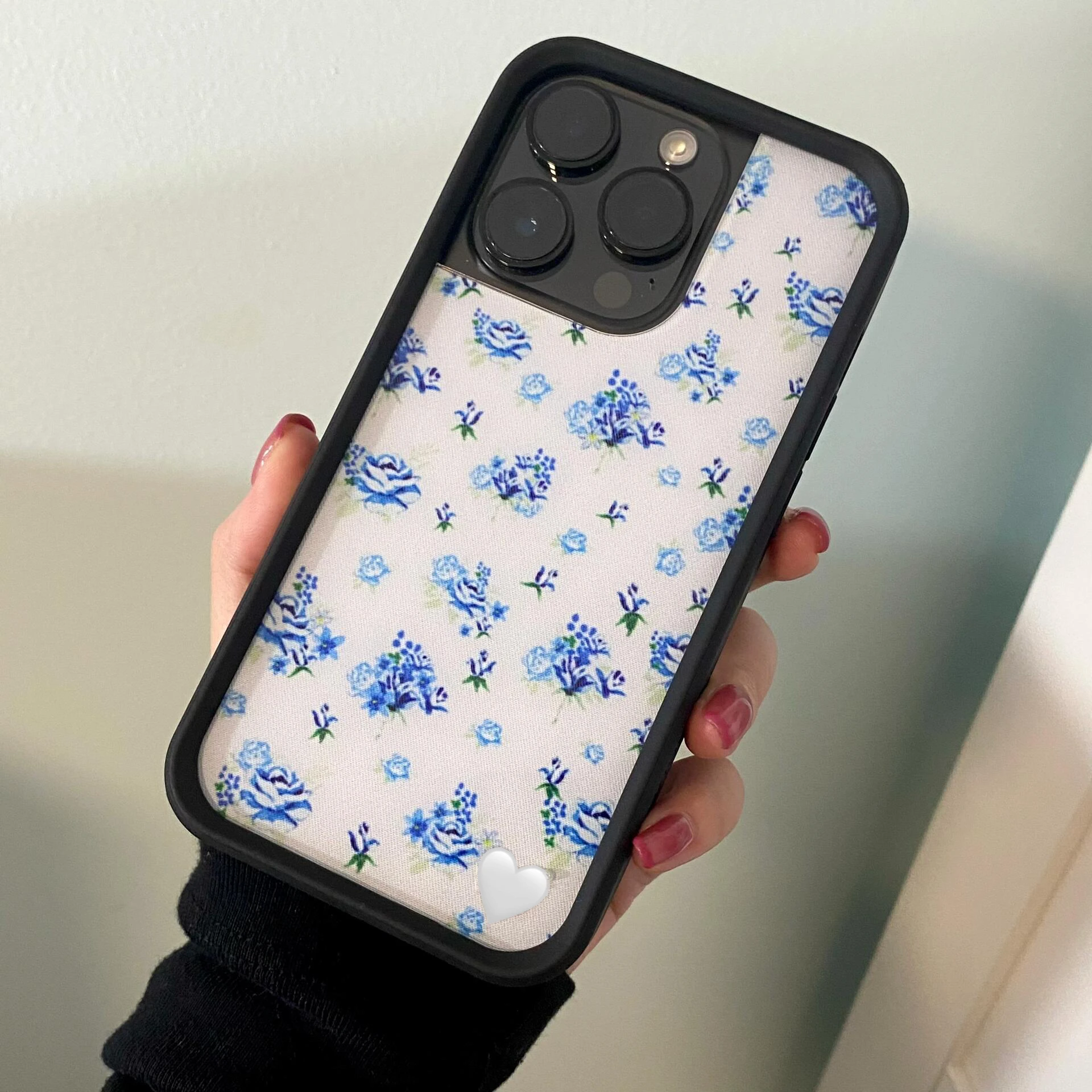 Wildflower Cartoon cute phone case for iPhone Animal Fruit Flower Creative 17 16 Pro 12 13 14 plus 15 Pro Max 3D  WF Strawberry