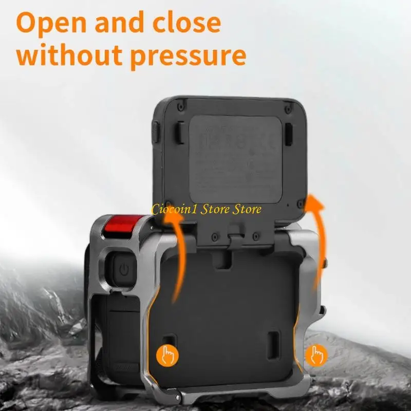 

A3PC Metal Cage for 2 Cameras Cold Shoe Expansion Port Secure Foam Protections