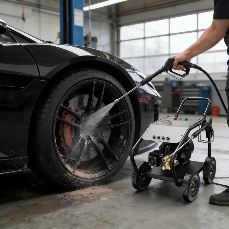 

Commercial Industrial High Pressure Washer 220 Bar High Pressure Cleaner New 380V Cold Water Cleaning for Car Wash