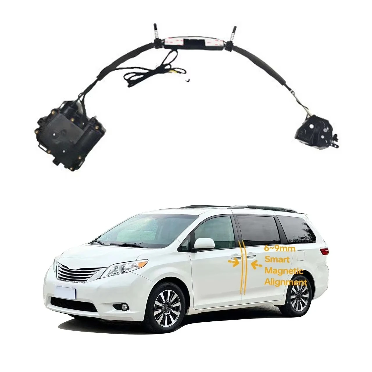 Anti-pinch Soft Close Electric Suction Door Factory Direct Supply Fit TOYOTA Sienna 2017-2021 2 Door Vehicles