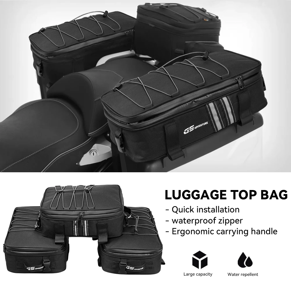 Motorcycle Vario Case Luggage Bag Top Bags for BMW for BMW R1200GS LC Adventure GS R1200 1250 LC Side Case Luggage