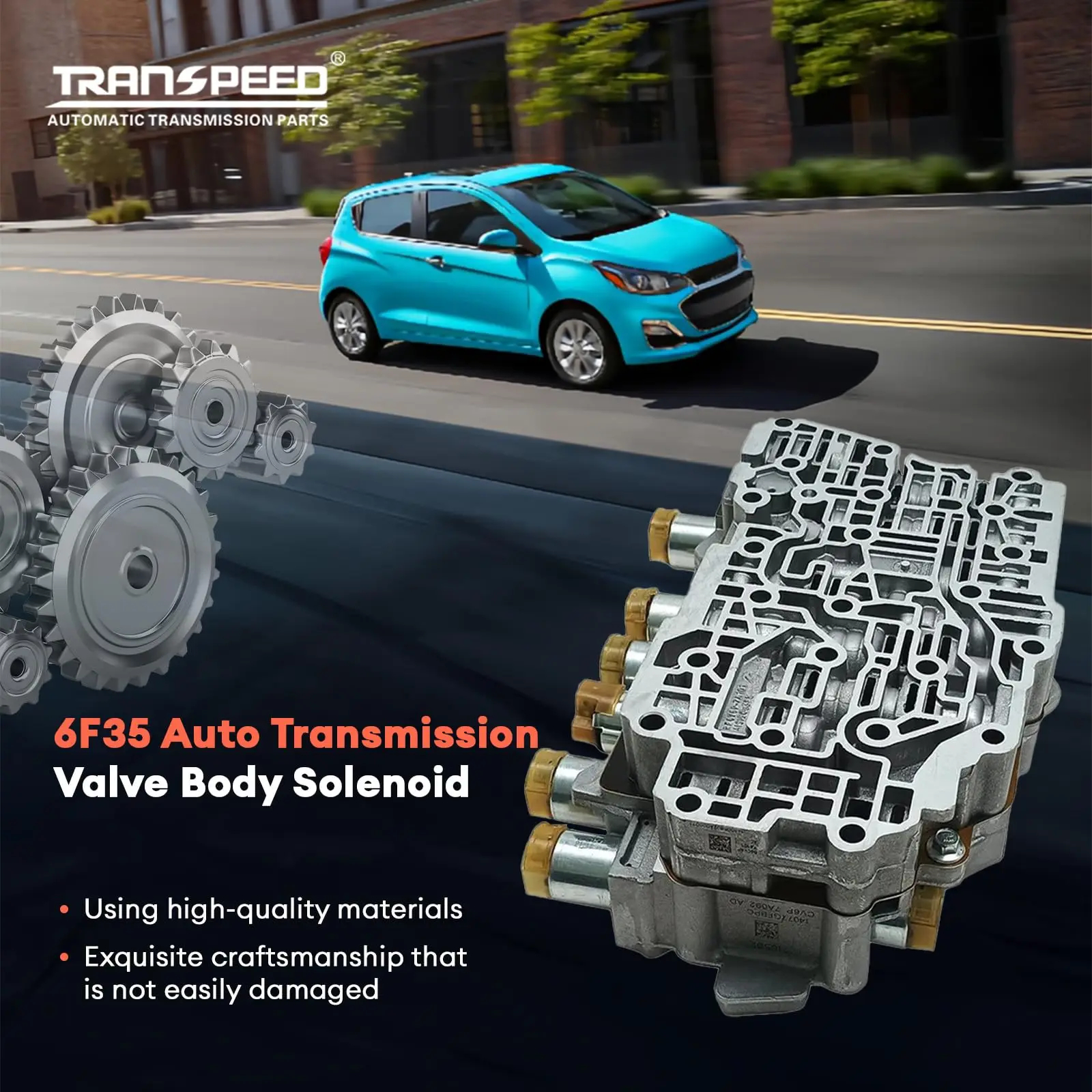 

TRANSPEED 6F35 комплект кузова клапана автоматической коробки передач, восстановленный для Ford Escape Explorer Fusion 2010-2019