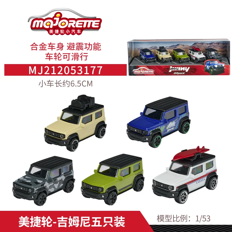 

Majorette 1/53 Suzuki jimny Giftpack Diecast Model Car Kids Toys Gift