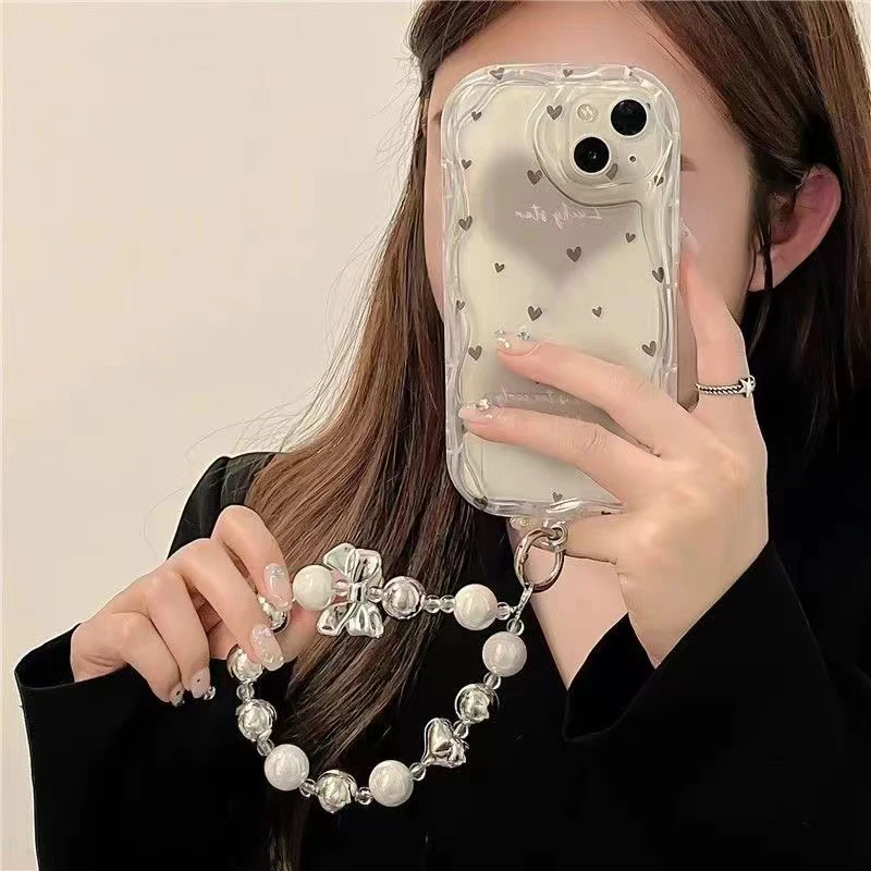 لؤلؤة القوس الحب القلب الحال بالنسبة ممن لهم A54 A54S A96 A57 A58 A59 A74 A95 A76 A96 A77 A78 A79 A8 A93 A74 4G A5S A7 A5 A9 A3S A12 غطاء #2