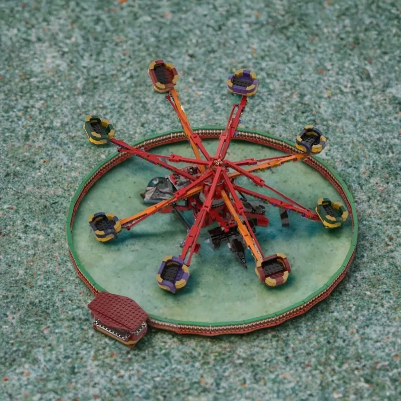 

2814PCS Octopus Fairground DIY Building Blocks Toy Improve Kids Creativity Operational Skill MOC Birthday Gift Blocks127