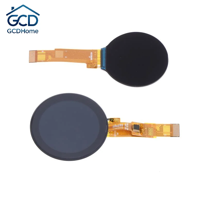 IPS 1.28 Inch 15PIN SPI 262K TFT LCD Capacitive Touch Round Screen GC9A01 Controller CST816D Touch IC 240(RGB)*240