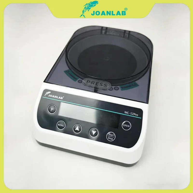 

JOANLAB MC-12Pro Micro Centrifuge with Capillary Rotor 12000rpm High Speed Lab Serum Separator for Hematocrit