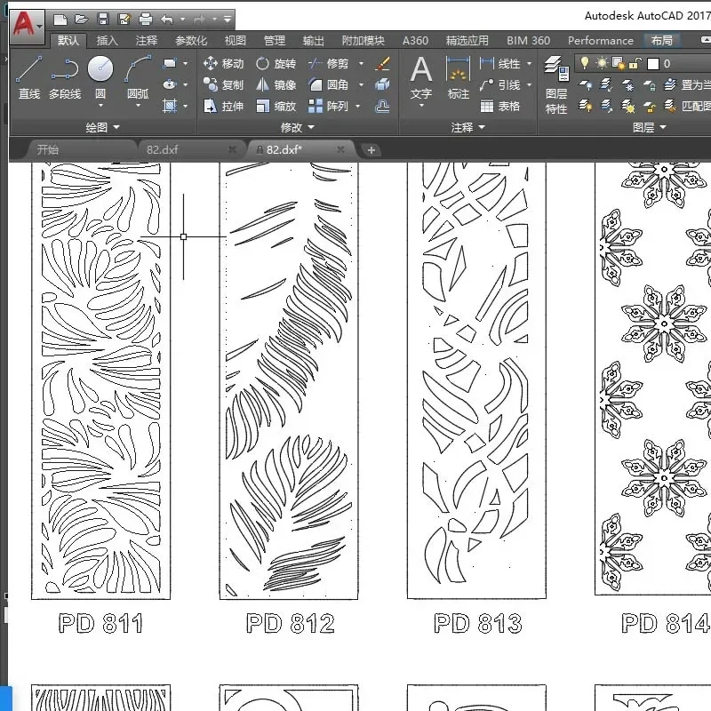 Imagem -03 - Formato Eps Dxf Simples Desenho do Vetor Cnc Corte a Laser Gravura Porta Janela Parede Pacote Decoração Arquivos de Design 2000