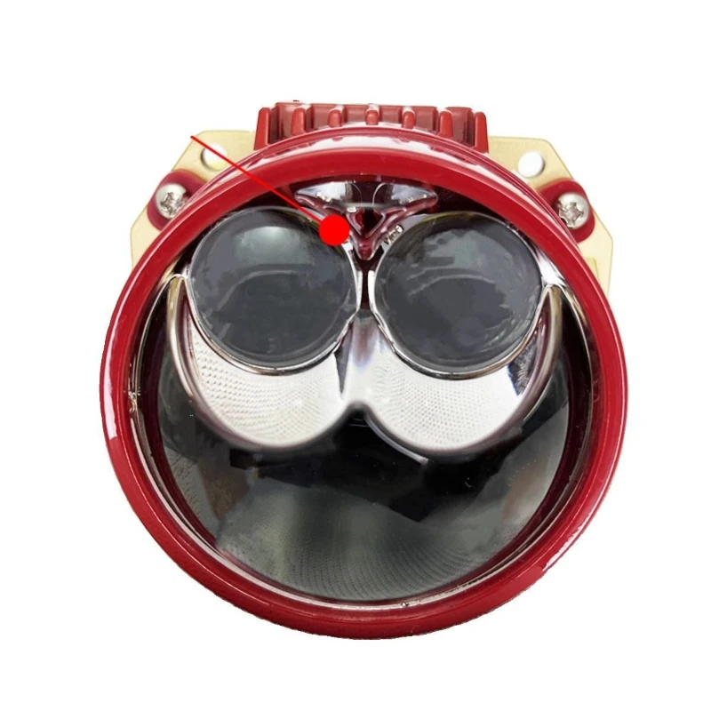 

2.5 inch LED direct laser lens headlight modified dual light with LED light H4 H7 9005 lossless installation