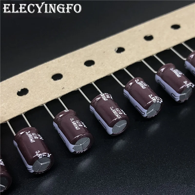 10pcs/Lot 470uF 10V470UF Japan NCC KY Series 8x11.5mm Low ESR Long Life 10V470uF Aluminum Electrolytic Capacitor