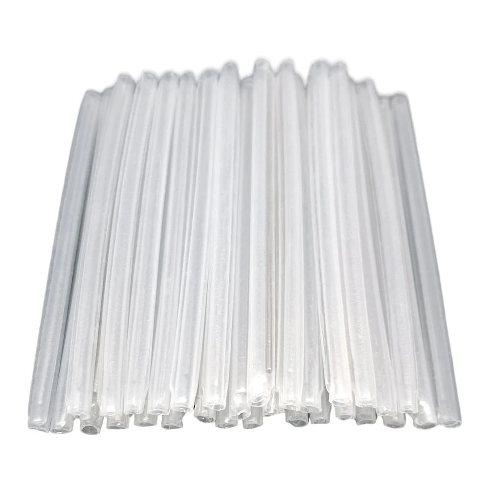 

Fiber fusion splicing tube Fiber optic heat shrink tube Transparent heat shrink tube Length 40mm/45mm/60mm 200/500pcs