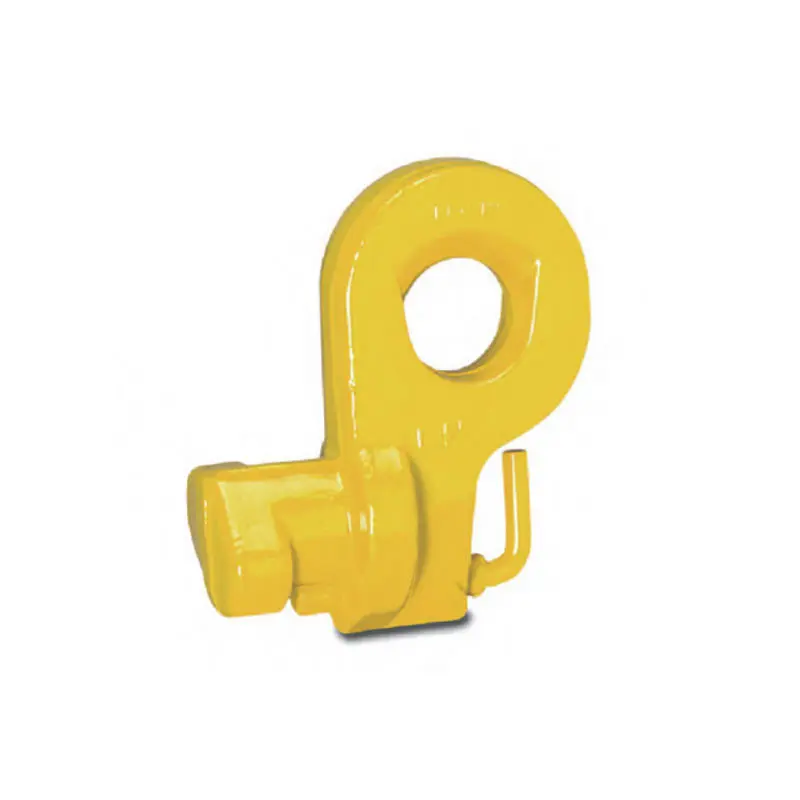 

Bottom side hanging container spreader side pull ring eye hook container side hook