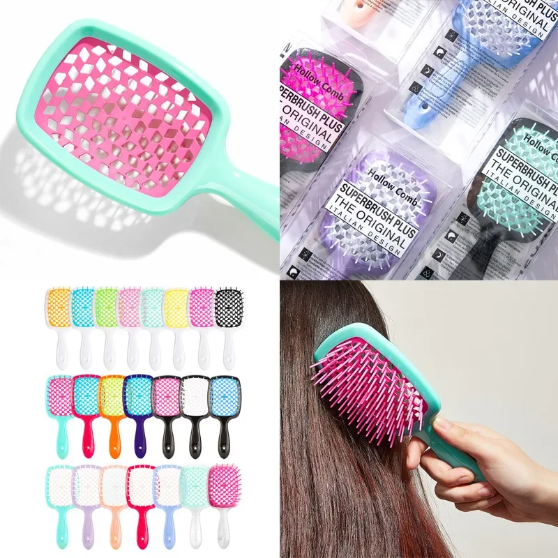 

Air Cushion Comb Tangled Hair Comb Hair Brush Massage Anti-static Hollow Out Wet Curly Hair Brushes Barber Styling Tool