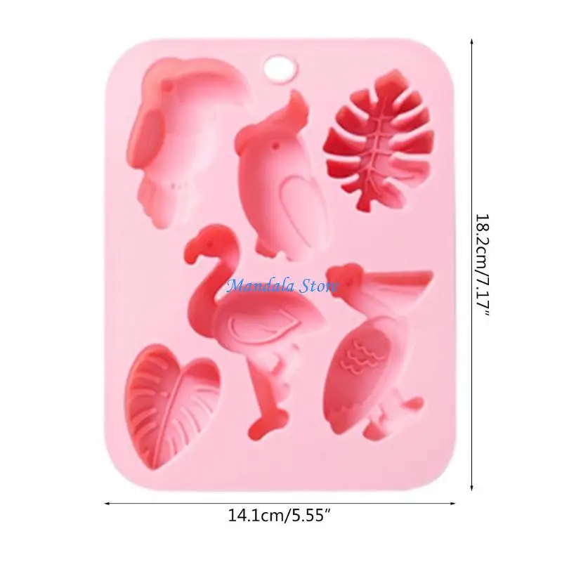 U2JC Birds Silicone Mold Fondant Molds DIY Cake Decorating Tools Candy Chocolate Gumpaste Mould Cupcake Baking Clay Soap Mold