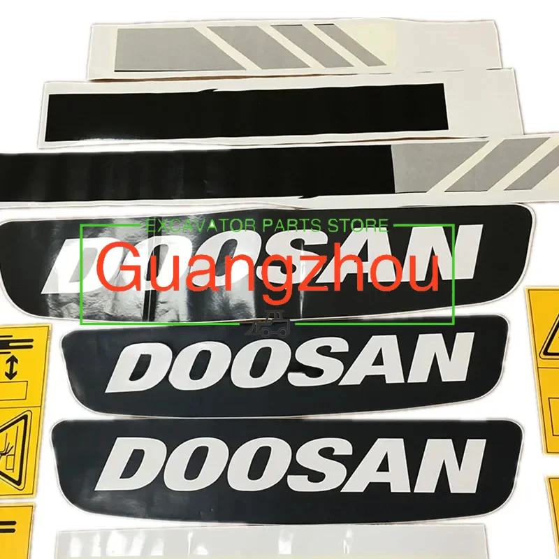 excavator Doosan DX60 75 80 150 260 300 350 380 whole car sticker