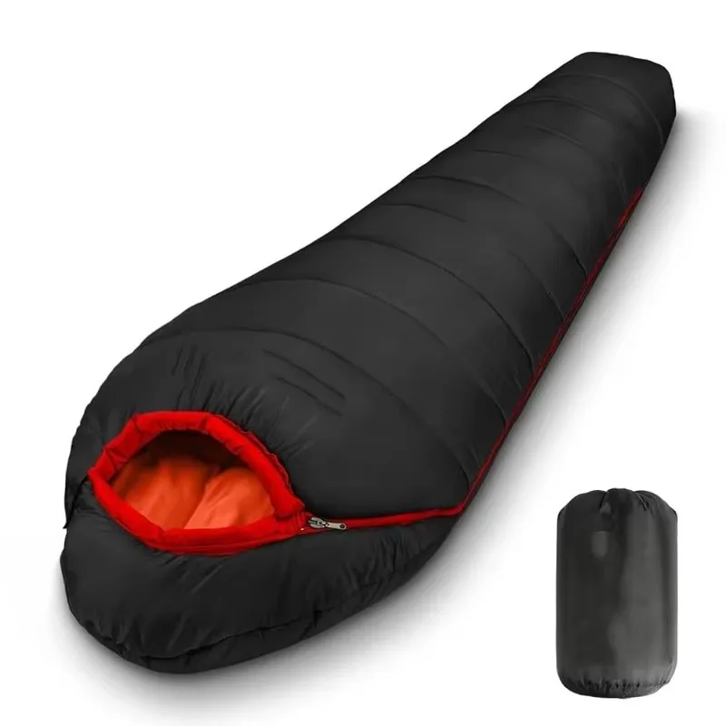YTYINHot Sale Waterproof Warm Lightweight Compact Mummy 4-Season Adult Sleeping Bag For Camping