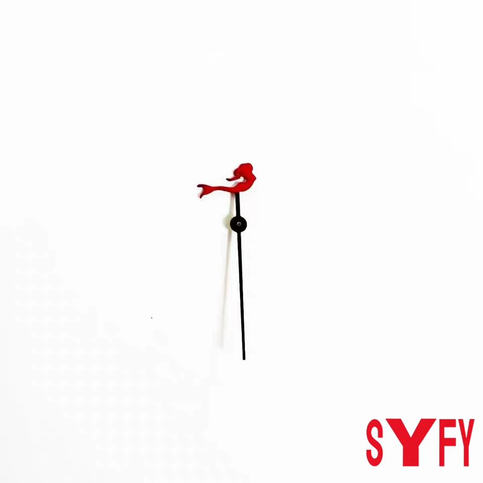 12,5 mm GMT-Zeiger, zweiter Zeiger, Farbe Rot, Grün, Blau, Hai/Meerjungfrau/Schildkröte, passend für NH36 NH35 Uhrwerk, Nadel, Uhrenzubehör