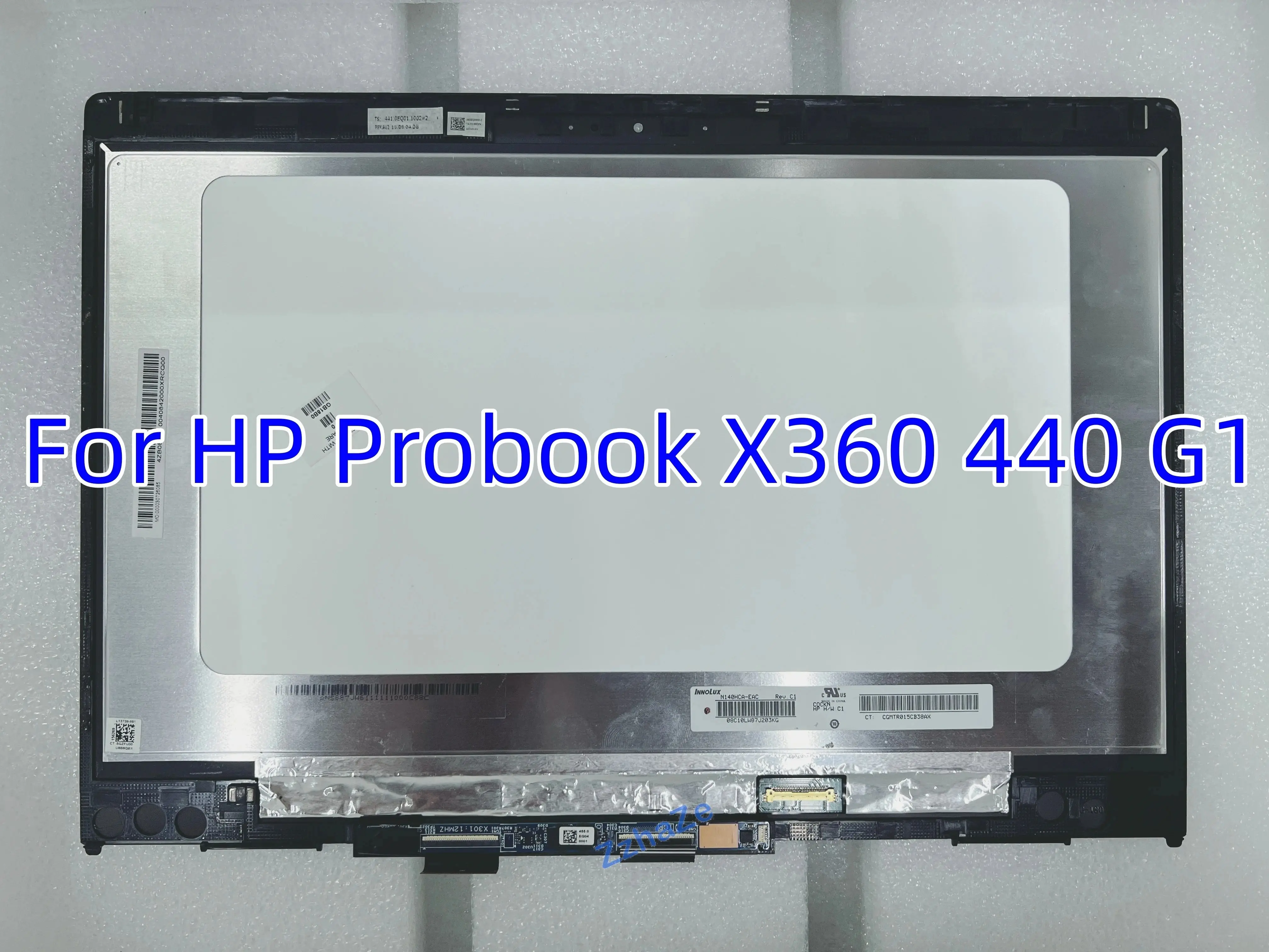For HP ProBook x360 440 G1 Notebook Replacement Assembly Display Touch Screen FHD LCD Panel