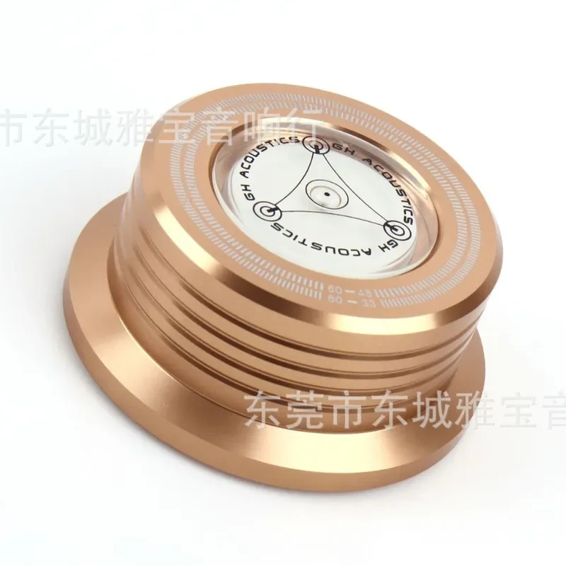 Vinyl Record Player Turntable Shock Absorber Stabilizer LP Disc Belt Level Speed Measurement 60Hz Old Phonograph Accessory
