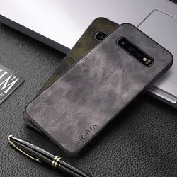 Case For Samsung Galaxy S10 Plus Lite 4G 5G Luxury PU Leather Skin Cover For Samsung Galaxy S10E Case