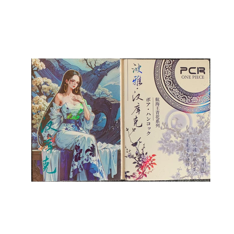 Anime One Piece PCR Series Collectible Cards Boa Hancock Nico Robin Yamato Nami Shirahoshi Vivi Christmas Birthday Gifts Toys