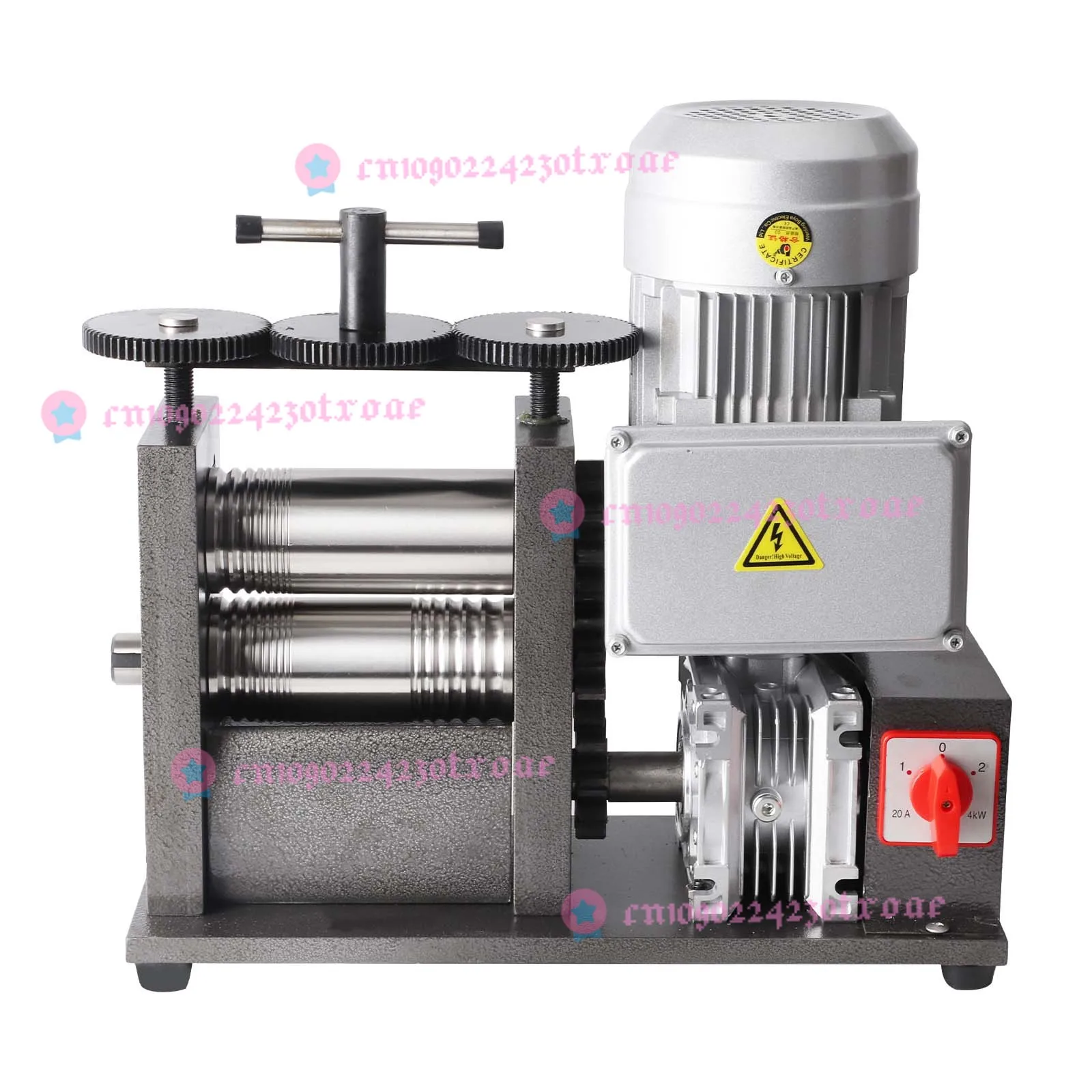 750W 370W Electric 160mm 120mm Rolling Mill New Gold Silver Wire Jewelry Making Machine Steel for Jewelry Factory