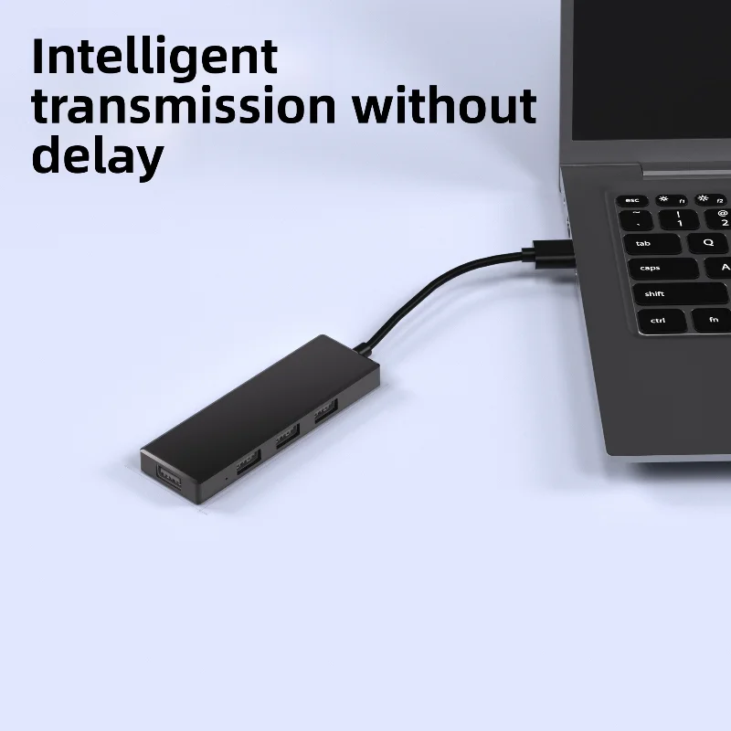 4-In-1 Usb2.0 Expander Compact Portable Docking Station Suitable for Laptop Mouse Docking Station