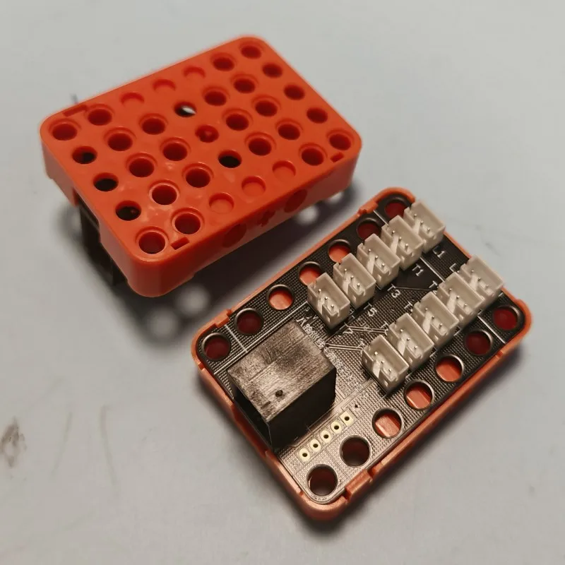 EV3 8-way Patrol Module/supports Infrared Grayscale Value 2-way Colorful Light Single Port Expansion 8-way Analog Quantity