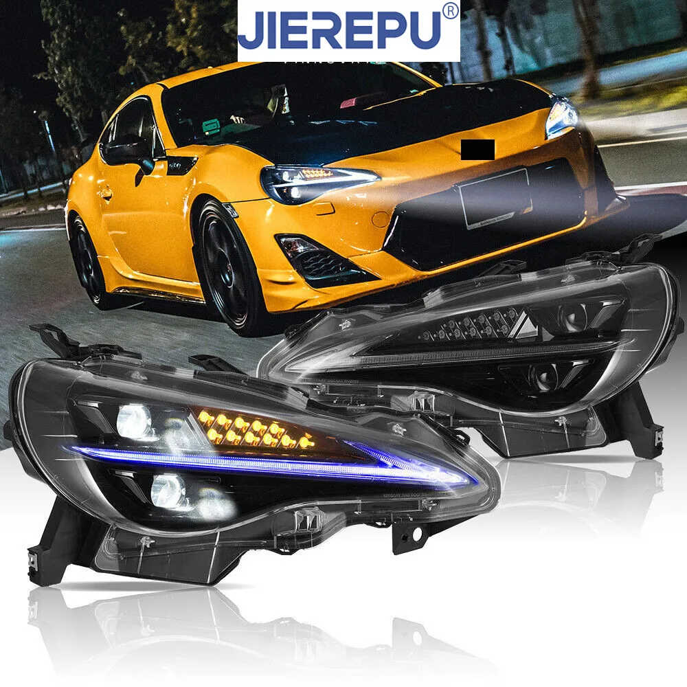 

1 пара указателей поворота для 13-20 Subaru BRZ Scion FR-S 12-20 Toyota 86 светодиодные фары последовательные