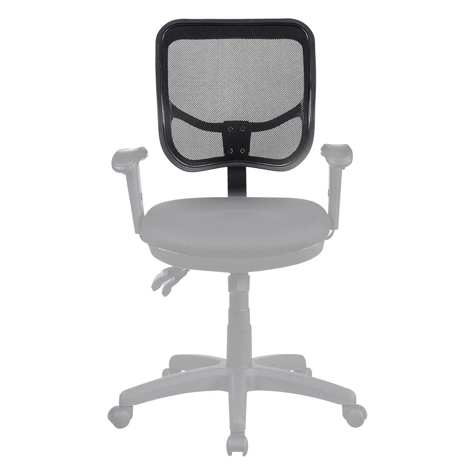 Dossier de chaise de bureau facile à installer, Support de dossier de chaise ergonomique en maille pour la maison