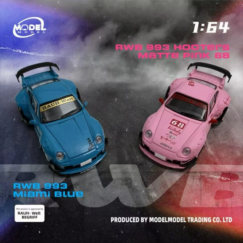 

In stock 1: 64-piece new RWB 993 alloy static car model, high-end limited edition, as a gift.