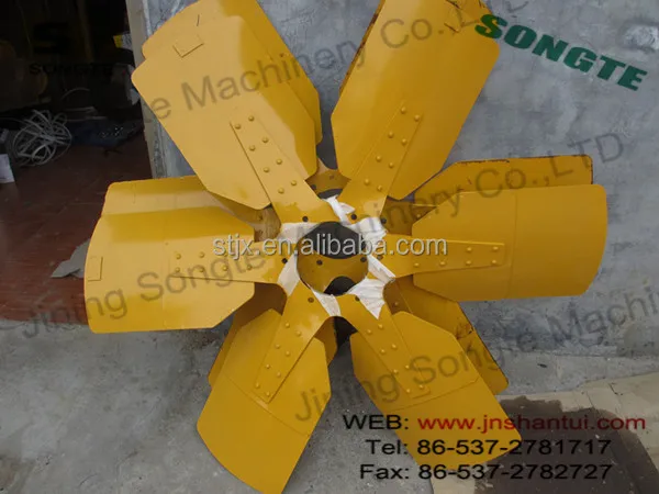 High Quality  Construction Machinery Parts D155 Bulldozer Fan 600-643-1120