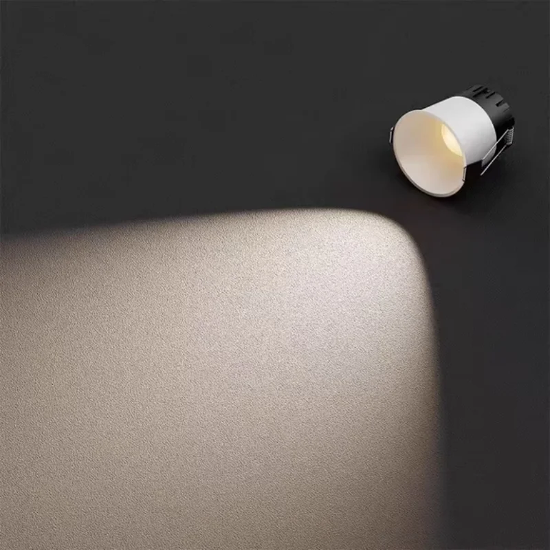 

MINI Curved LED COB Downlight 5W 7W 10W 12W 15W 18W Recessed Small Spot light Dimmable 110V 120V 220V 230V For Indoor Lighting