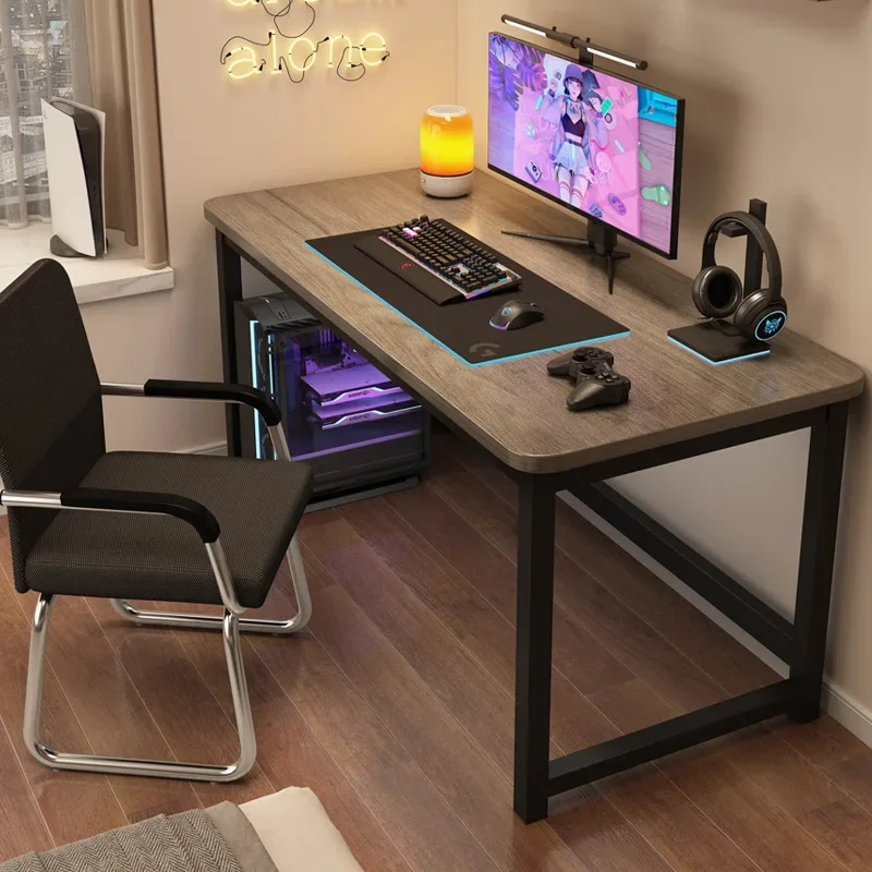 Escritorio ergonómico para ordenador, escritorio para juegos, mesa de estudio de oficina plegable de altura ajustable, muebles de habitación pequeños en forma de L que ahorran espacio
