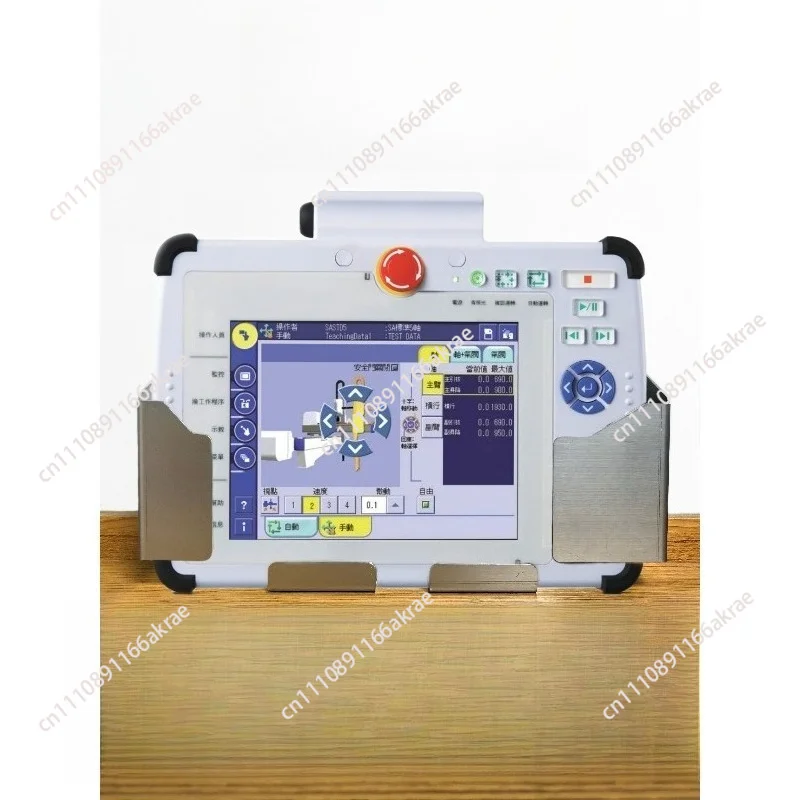 Teaching device hanger compatible version, operation controller handle placement box, letter, hanger, robot hanger
