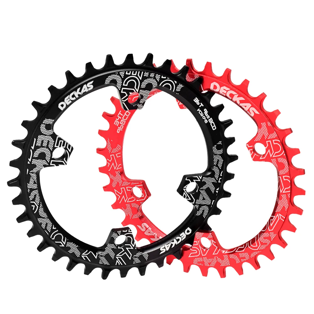 

Ellipse Mountain Bike Chainring 96 BCD Aluminium Alloy Chainwheels Parts Round MTB Bicycle Cranksets Plate 32/34/36/38T