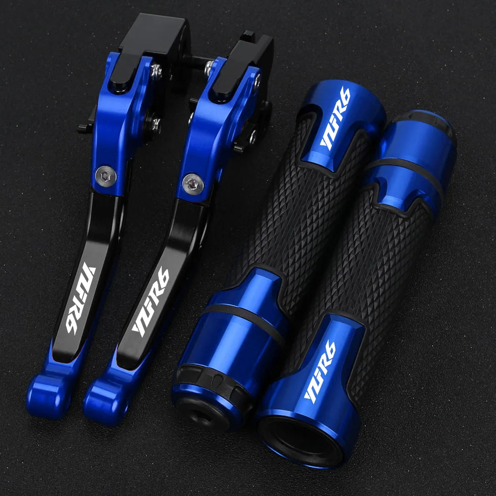 For YAMAHA YZF R6 YZFR6 2005 2006 2007 2008 2009 2010 2011 2012 2013 2014 2015 Motorcycle Brake Clutch Levers & Handlebar Grips